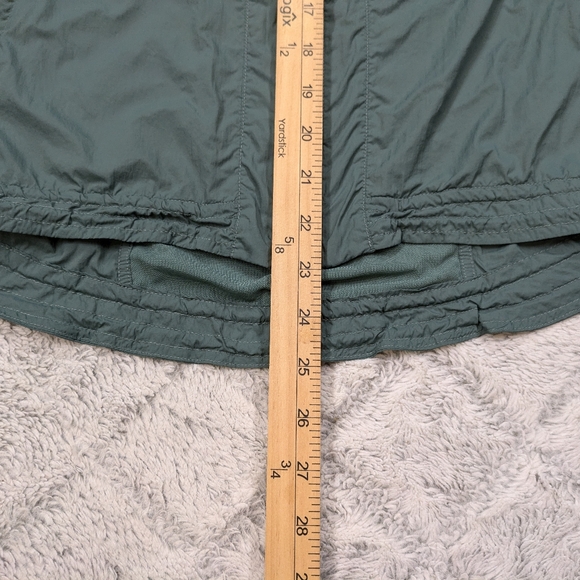 Lululemon Jacket Women's 8 Green Juniper Hood Lite Full Zip Glyde Weather - Picture 6 of 10